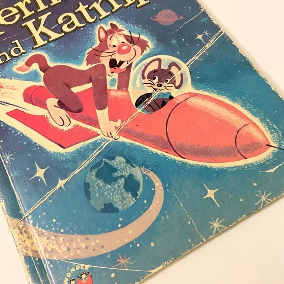 Vintage 1975 Herman and Katnip  Wonder Books Harvey Cartoon Studios - Picture 15 of 16